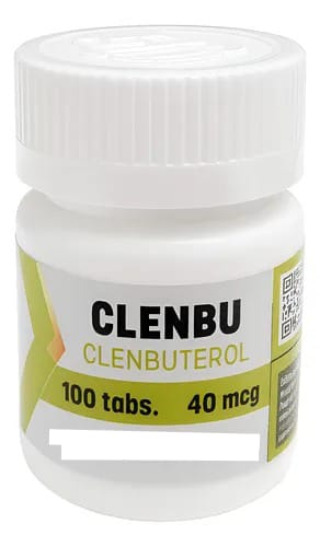 Clenbuterol 100 tabletas 40 mcg